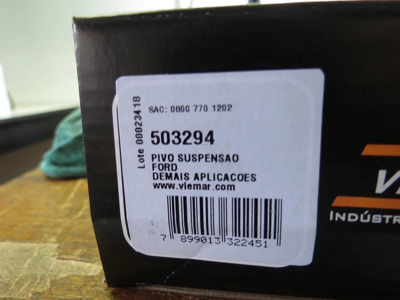 PIVÔ SUSPENSÃO INFERIOR FORD NOVA RANGER 2013/2019 - LD/LE