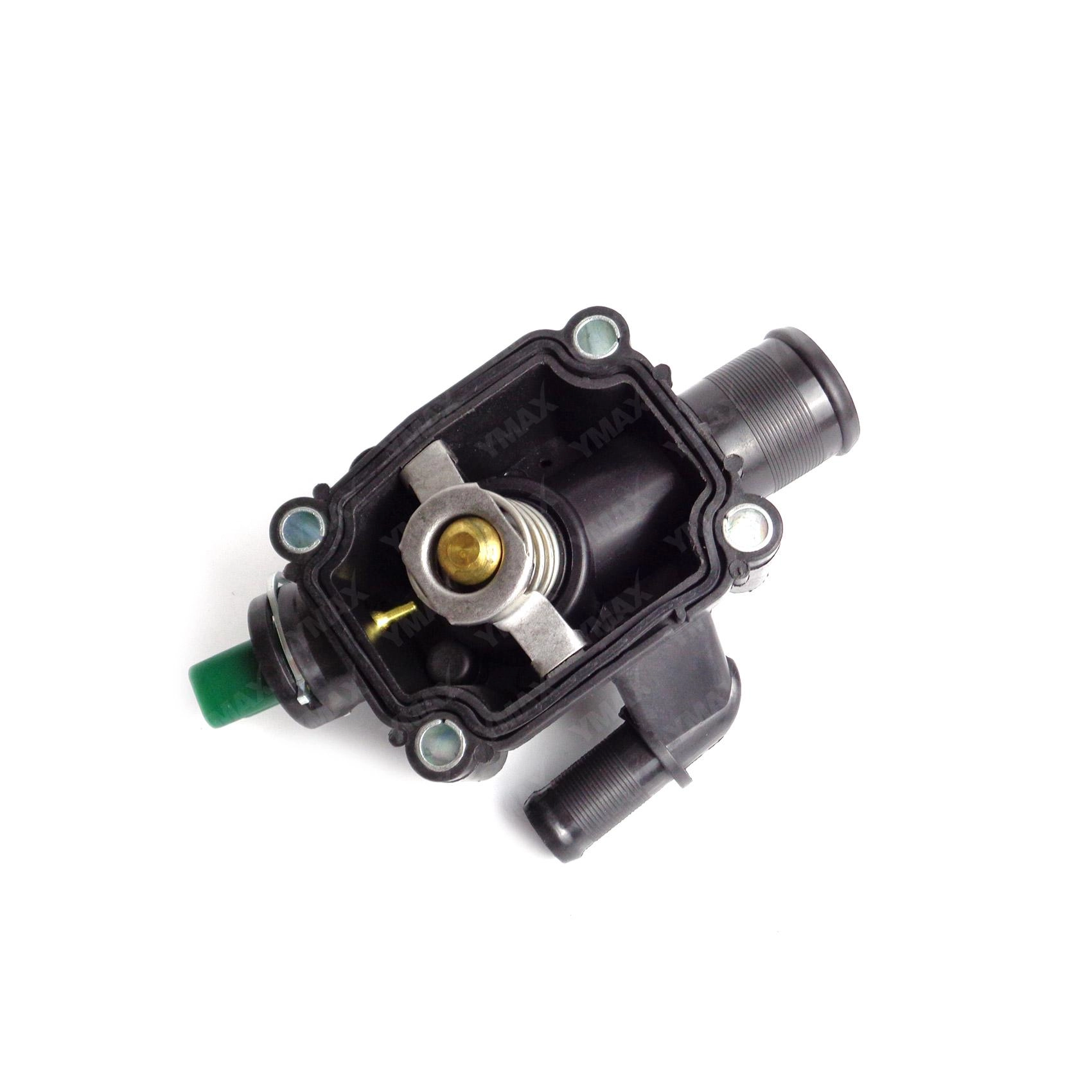 VALVULA TERMOSTATICA PLASTICA COM SENSOR CITROEN C3/C4 1.6 16V - PEUGEOT 206/207/307 1.6 16V