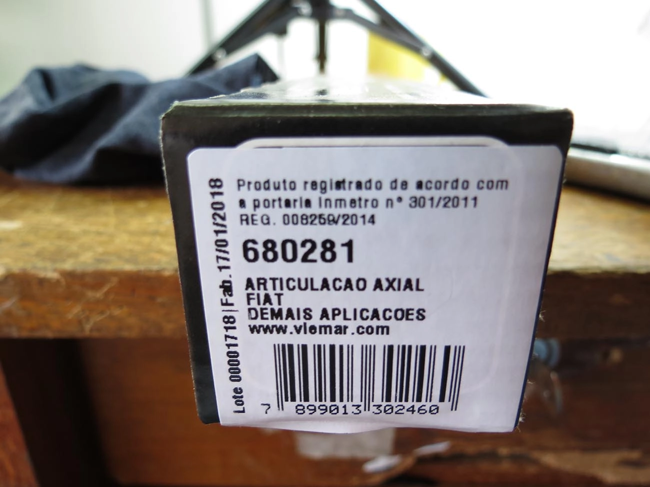 ARTICULAÇÃO/BARRA AXIAL DIREÇÃO HIDRÁULICA FIAT DOBLÒ ADVENTURE 1.8 03/22