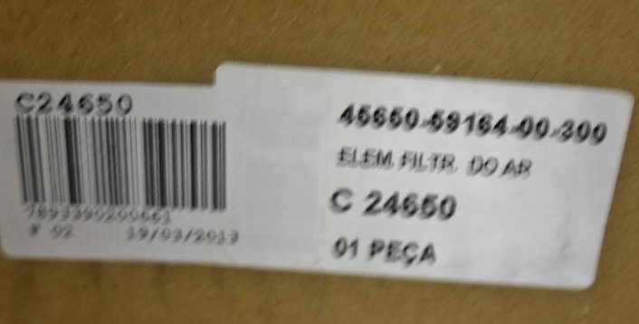 FILTRO AR SCANIA 101/110/111 COM TAMPA