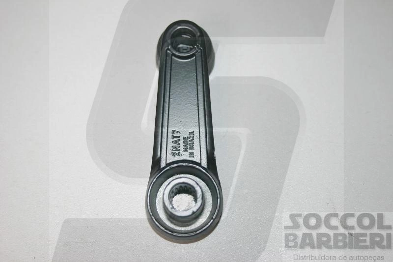MANIVELA VIDRO TOYOTA BANDEIRANTE 85/ - PRETA - PLASTICO