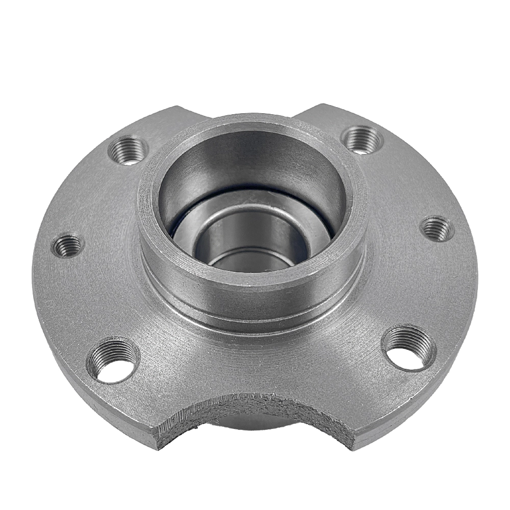 CUBO RODA TRASEIRO COM ROLAMENTO SEM ABS RECORTE LATERAIS FIAT FIORINO 94/ ELBA 95/ STRADA 98/15
