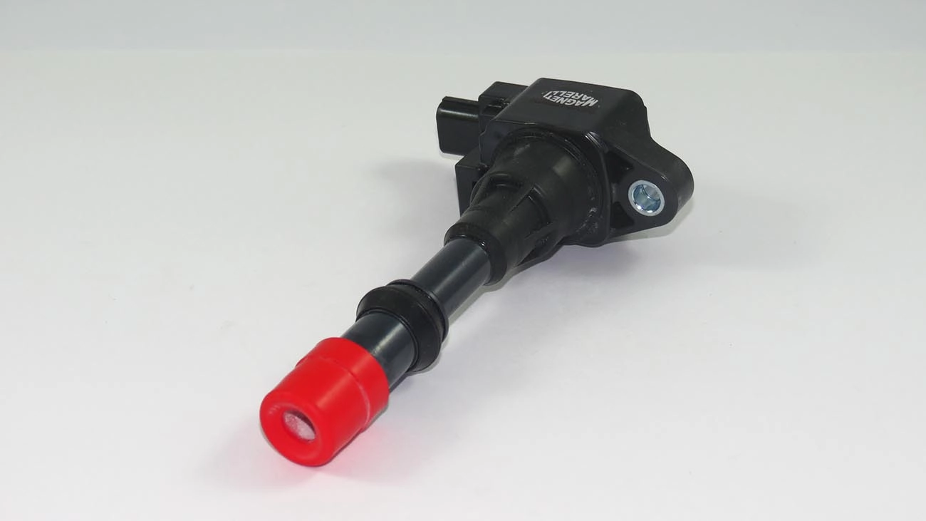 BOBINA DE IGNIÇÃO DIANTEIRA CANETA HONDA FIT 1.4 01/10 - FIXAÇÃO RETA CONECTOR 3 PINOS