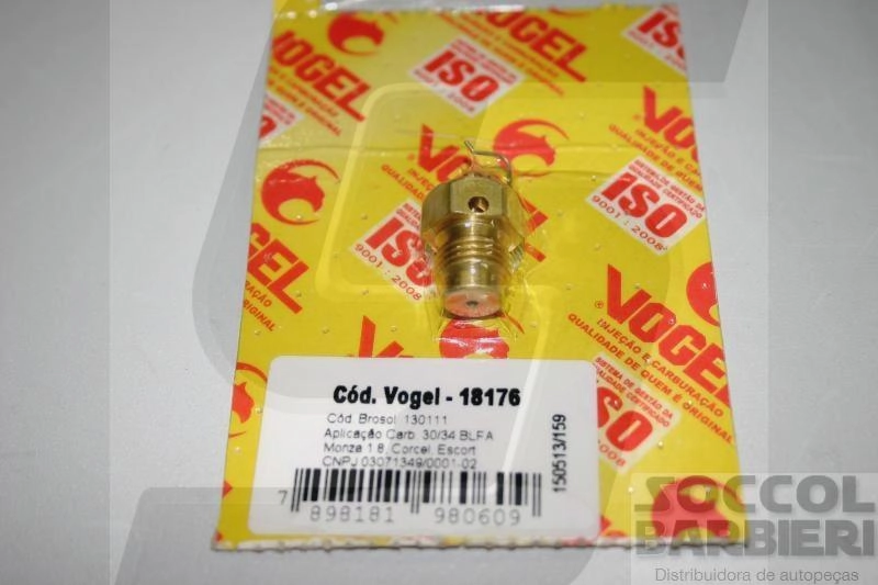 AGULHA CARBURADOR BROSOL BLFA 30/34 VW GOL/VOYAGE/PARATI/SAVEIRO AE