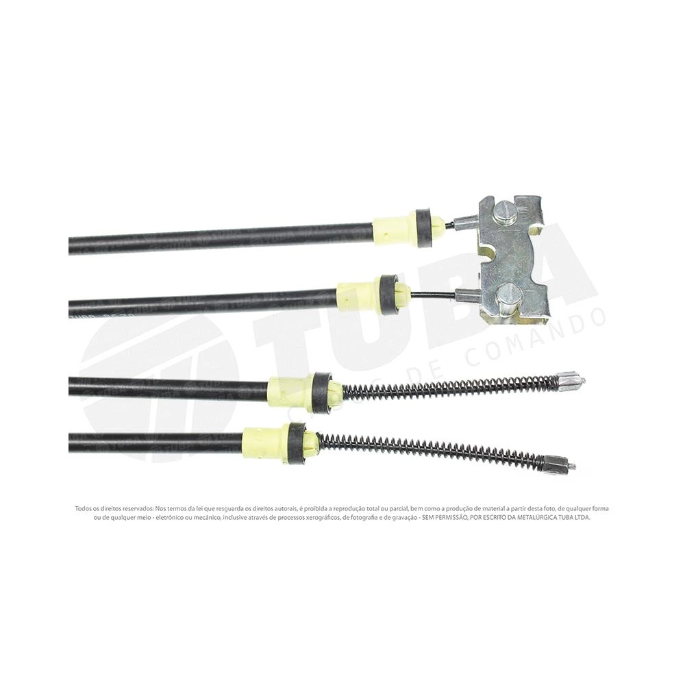 CABO FREIO FORD NOVO FIESTA 2002/ - ECOSPORT 2003/ - TRASEIRO 3200MM