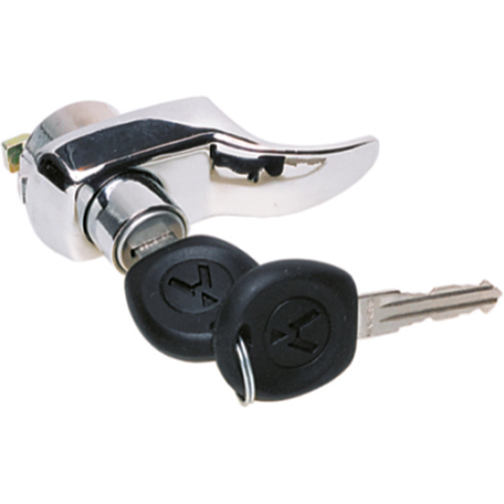 FECHADURA PORTA MALAS VW BRASILIA/VARIANT/TL TODAS - BOTAO PORTA MALAS C/CHAVE - CROMADO
