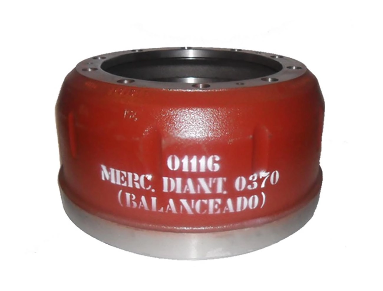 TAMBOR FREIO MB OF-1620 - O-370/371/400 R/RS/RSD/UP 86/ - 10 FUROS DIANTEIRO