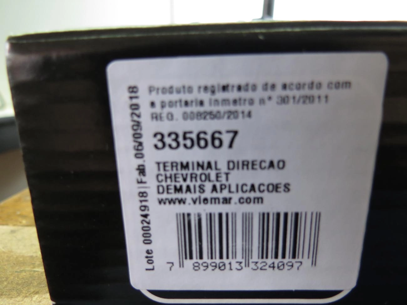 TERMINAL DIREÇÃO ELÉTRICA DIREITO GM COBALT/ONIX/PRISMA/SPIN 17/ - JOY 20/21