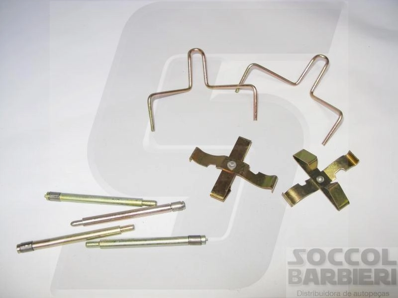 KIT/REPARO MOLAS COMPLETO FREIO A DISCO DIANTEIRO DOIS LADOS PASTILHA VW GOL/VOYAGE/PARATI/SAVEIRO 93/96 PD/43