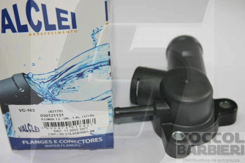 FLANGE SENSOR TEMPERATURA/FLANGE ÁGUA AGUA MOTOR VW KOMBI 1.4 2006/ FLEX
