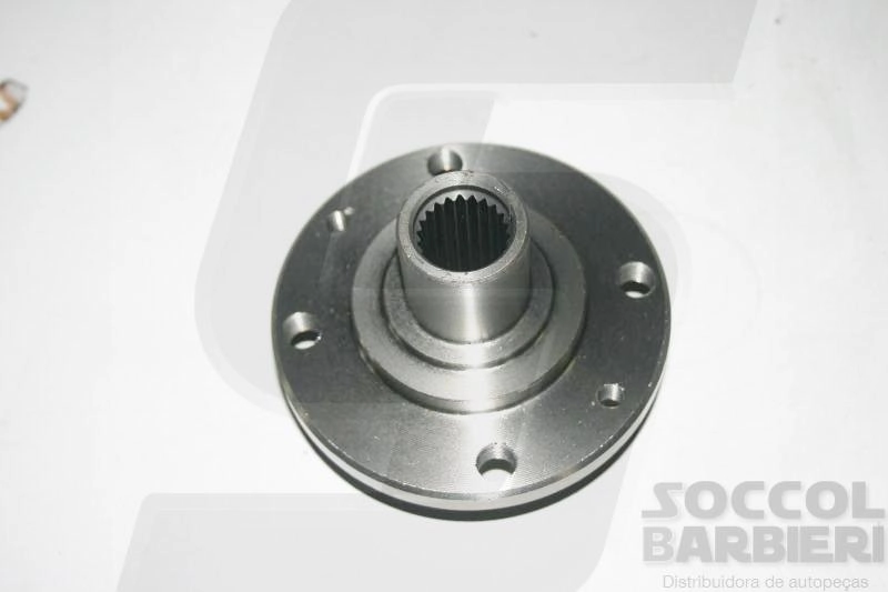 CUBO RODA DIANTEIRO SEM ROLAMENTO 4 FUROS 22 ESTRIAS FIAT PALIO/WEEKEND/SIENA/IDEA