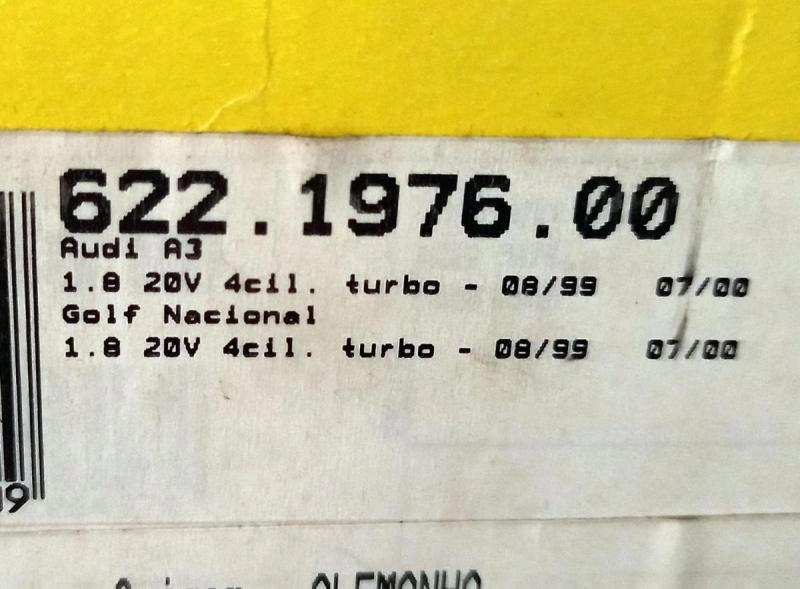 KIT DE EMBREAGEM VW GOLF 1.8 20V 150/180CV TURBO 2000/ - AUDI A3 1.8 20V TURBO 97/07.2000 - 220MM