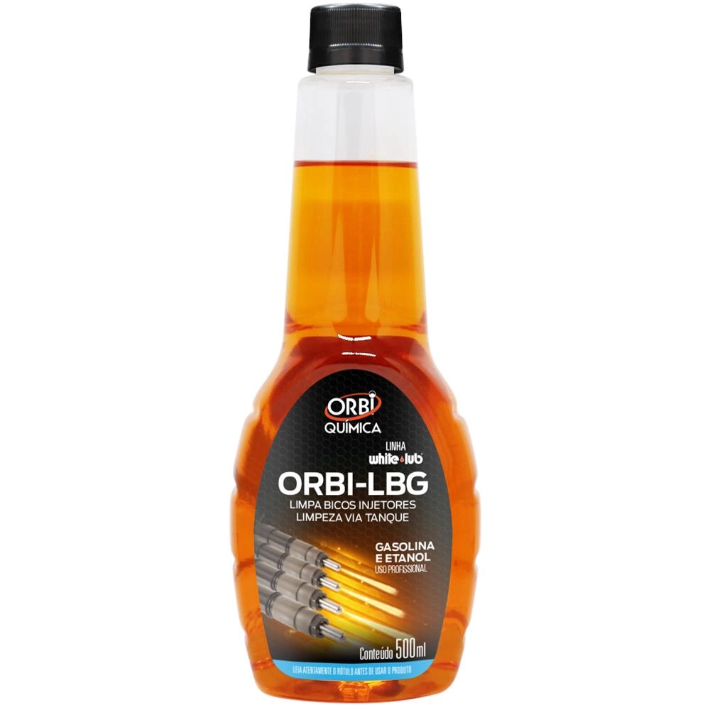 LIMPA BICO INJETOR GASOLINA LARANJA 500ML LIMPEZA DESCARBONIZAÇÃO SISTEMA INJEÇÃO