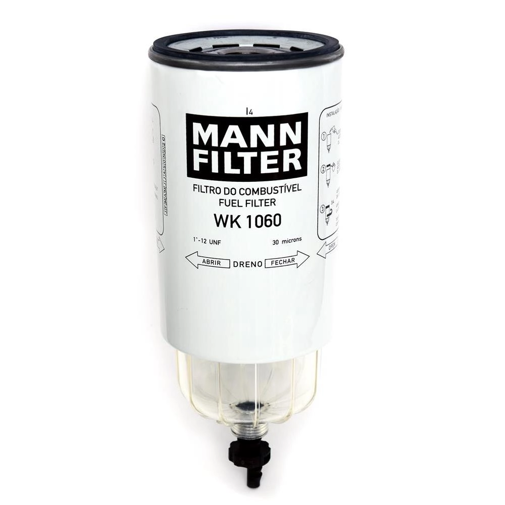 FILTRO BLINDADO COMBUSTIVEL COM SEPARADOR ÁGUA MB 912/915/1215/1318/1418/1618/1620/1622/1718/2428 /04