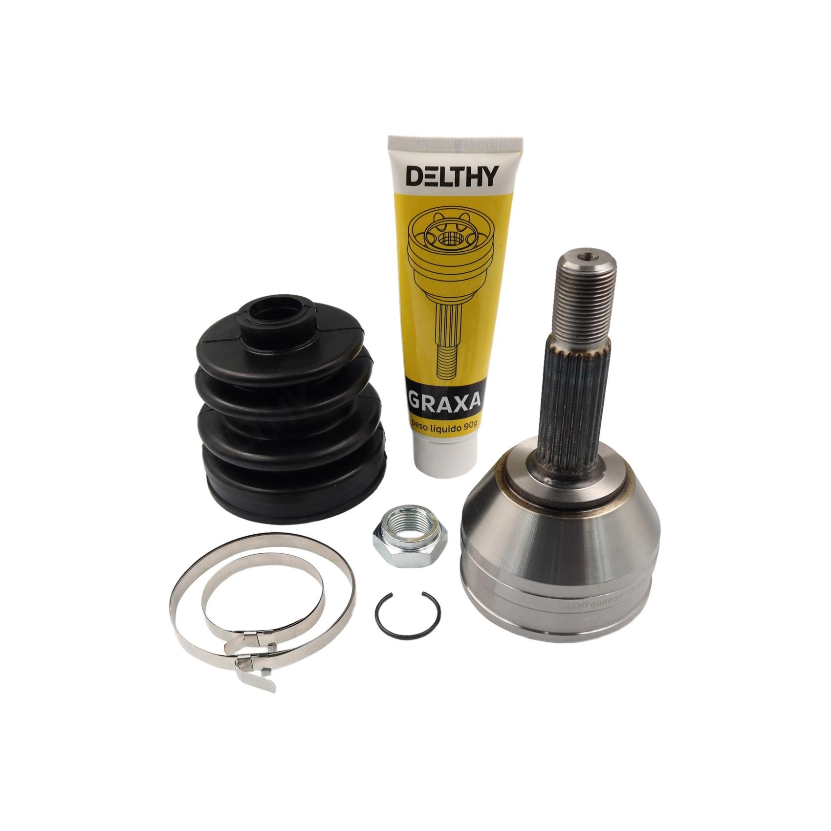 HOMOCINÉTICA RODA SEM ABS RENAULT CLIO/SEDAN 1.0 01/05 - KANGOO 1.6 16V 07/18 - 22/21 TRAVA INTERNA