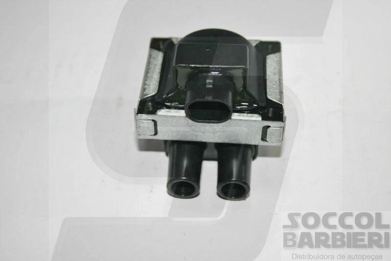 BOBINA DE IGNIÇÃO FIAT UNO/FIORINO/PALIO/SIENA/STRADA /02 - TEMPRA 94/ - USA DUAS BOBINAS - 2 PINOS