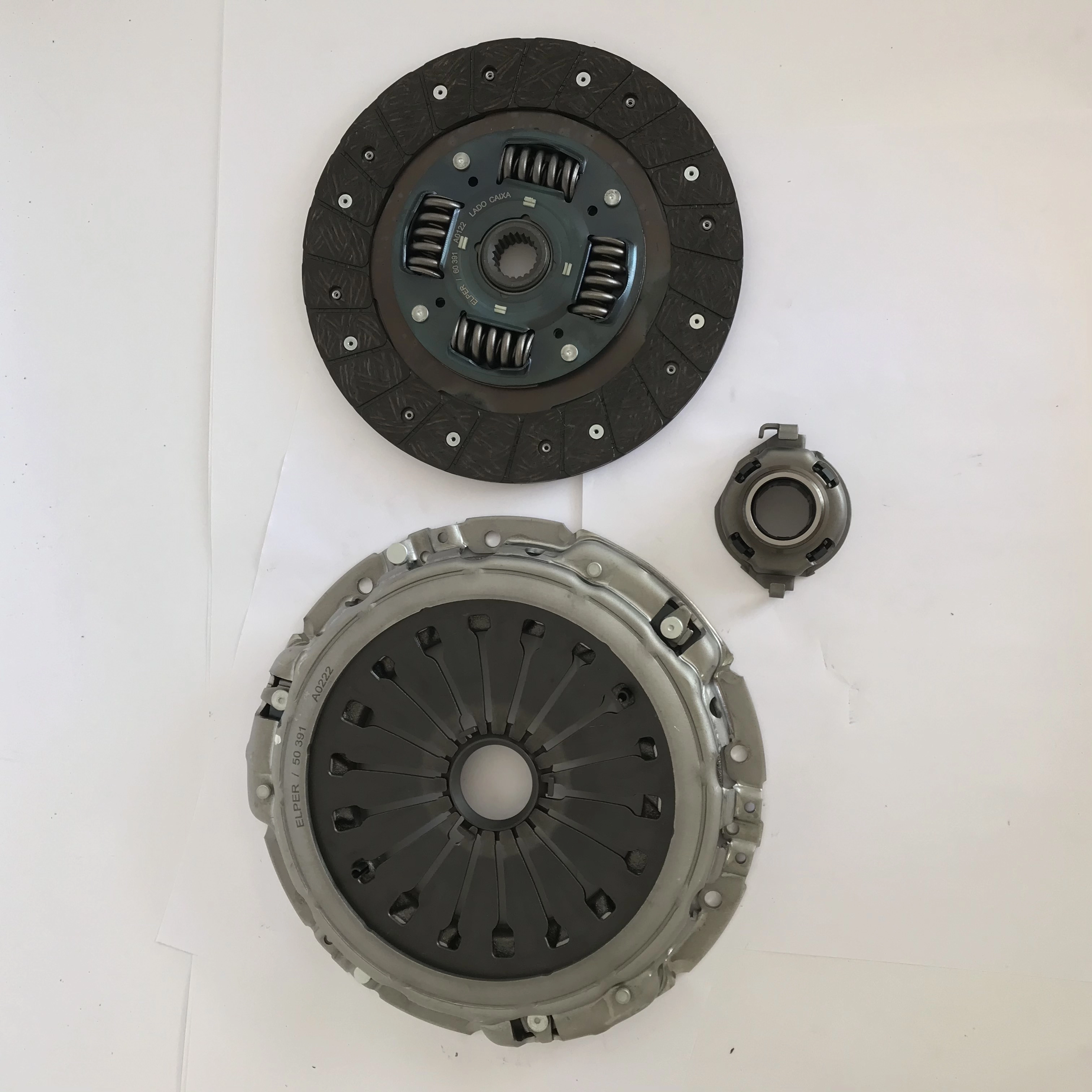 KIT DE EMBREAGEM FIAT DUCATO 2.3 16V 10/ - 2.5 98/ - 2.8 99/05 - BOXER 2.8 99/ CAMBIO MG - 233MM