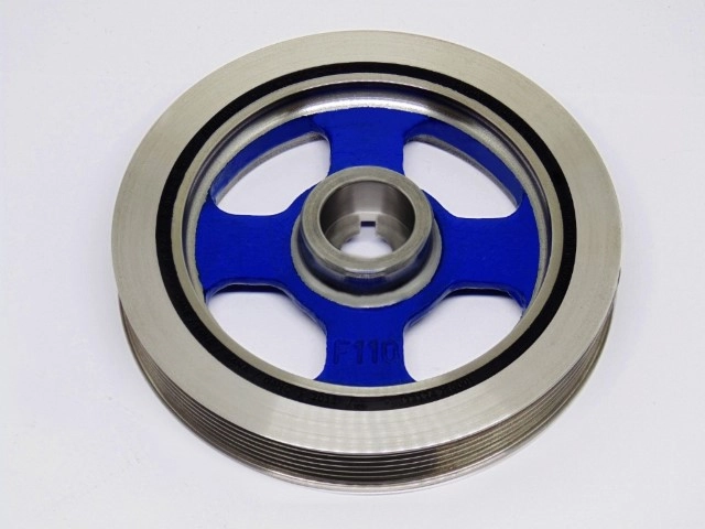 POLIA DO VIRABREQUIM - DAMPER - SIMPLES 1 PISTA POLY V 6PK -HYUNDAI ELANTRA 1.8 E 2.0 16V 11/16 NEW