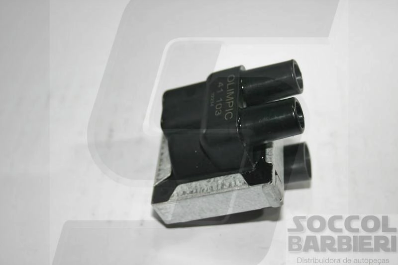 BOBINA DE IGNIÇÃO FIAT UNO/FIORINO/PALIO/SIENA/STRADA /02 - TEMPRA 94/ - USA DUAS BOBINAS - 2 PINOS