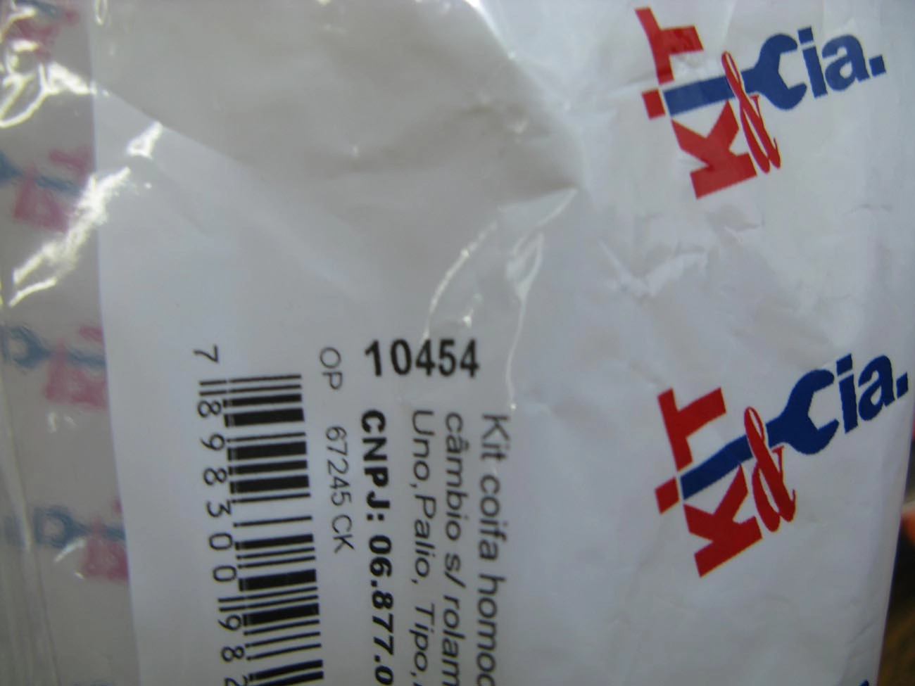 KIT REPARO COIFA HOMOCINÉTICA LADO CÂMBIO FIAT PALIO/SIENA/STRADA/FIORINO/UNO/MOBI 96/ TIPO 1.6 IE