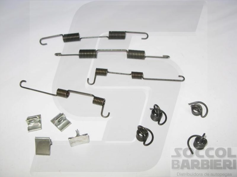 REPARO COMPLETO PATIM/MOLAS SAPATA FREIO TRASEIRA PARA DOIS LADOS GM MONZA/KADETT 89/ BENDIX