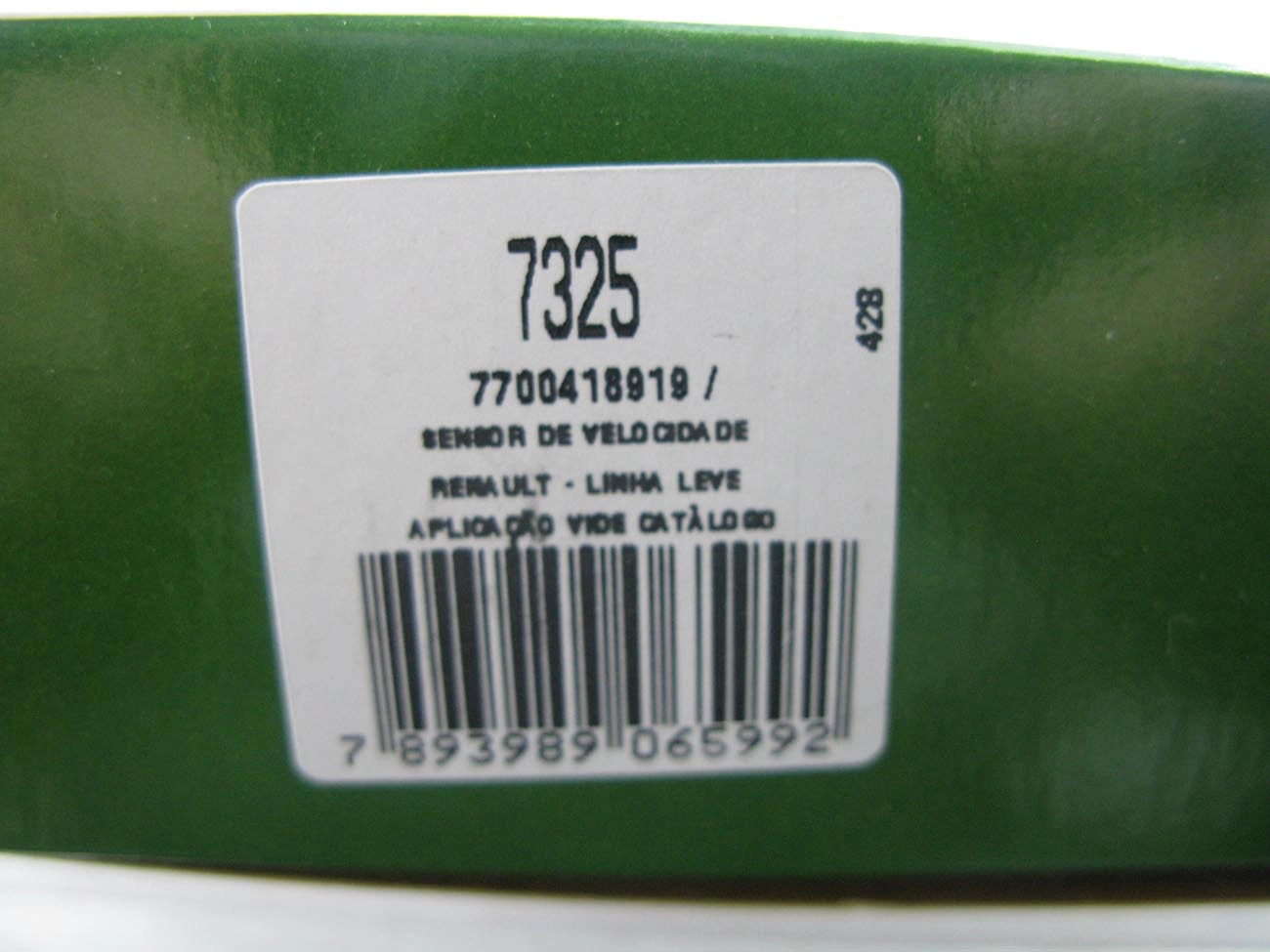 SENSOR VELOCIDADE RENAULT CLIO/KANGOO/LOGAN/SANDERO/SCENIC/MEGANE 3 PINOS DESENCONTRADOS