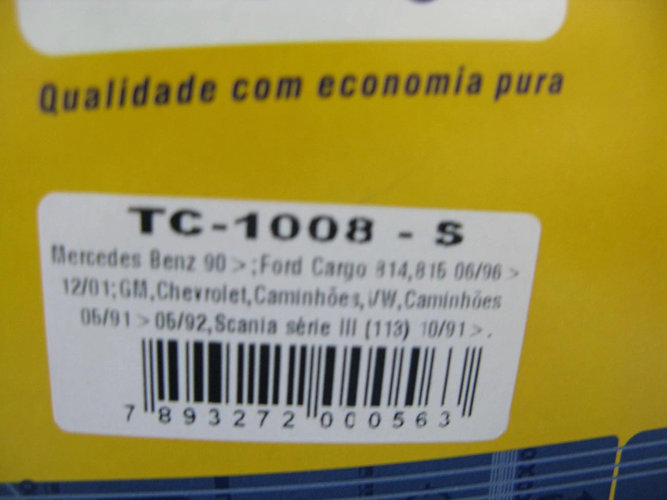 TAMPA TANQUE VW/MB CAMINHOES 90/ - SCANIA 91/ - S/CHAVE