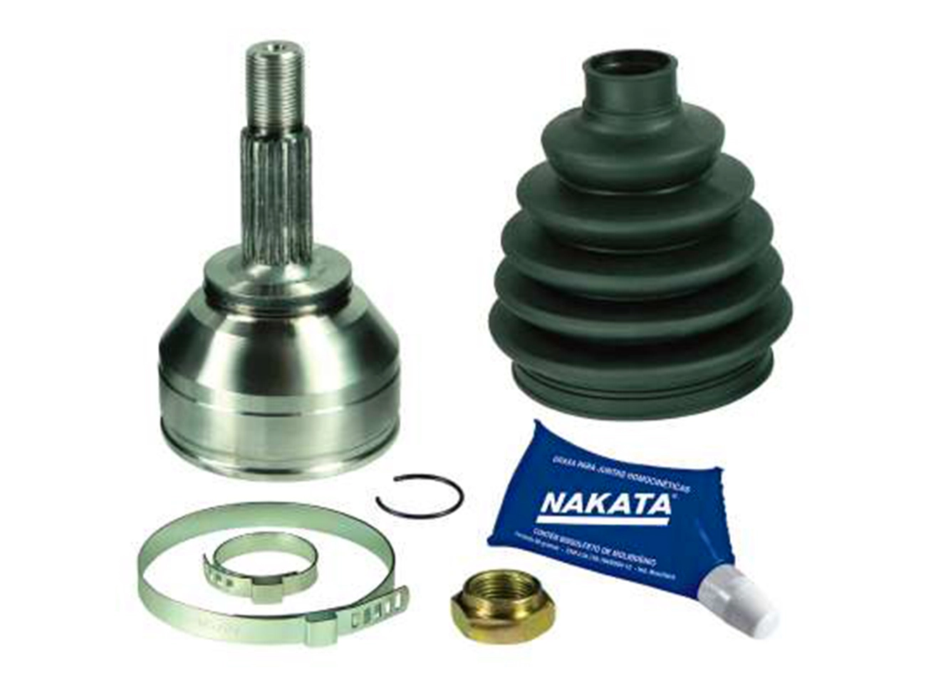 HOMOCINETICA RODA SEM ABS VW NOVO GOL/FOX/VOYAGE 1.0/1.6 08/23 - 22/22 ESTRIAS TRAVA CENTRAL