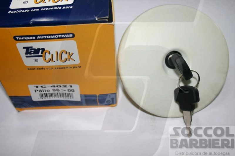 TAMPA PARA TANQUE DE COMBUSTÍVEL FIAT PALIO 1996/2000 - CARCAÇA PLÁSTICA - VEDADA