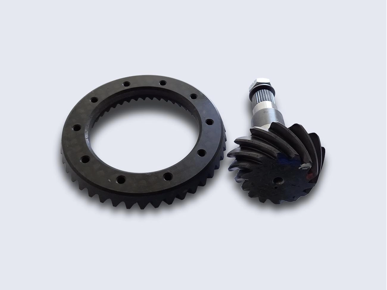 CONJUNTO COROA PINHÃO 43X14 EIXO DANA 46 PINHAO 14X43 FORD F-1000 TRACK-LOK