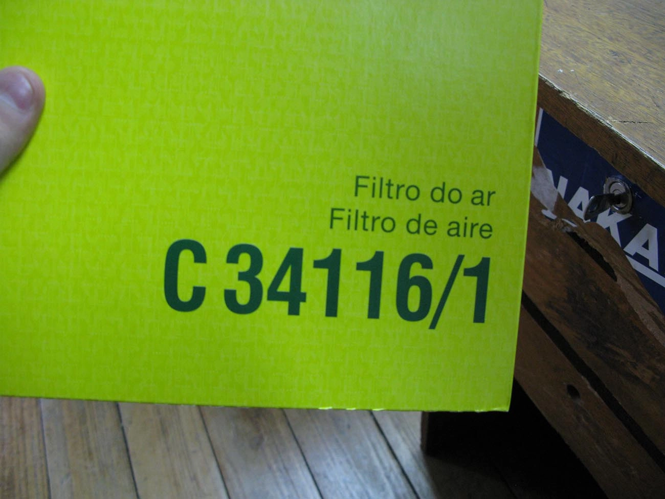FILTRO AR GM VECTRA 2.0/2.2 8/16V 96/