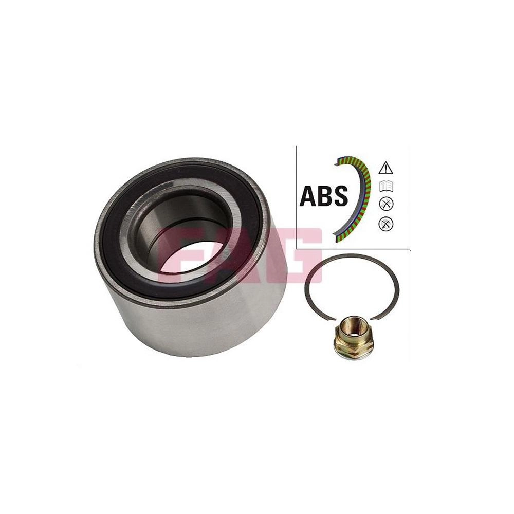 KIT ROLAMENTO RODA DIANTEIRA COM ABS FIAT PALIO/SIENA 1.0/1.4 97/ - 35X68X37MM