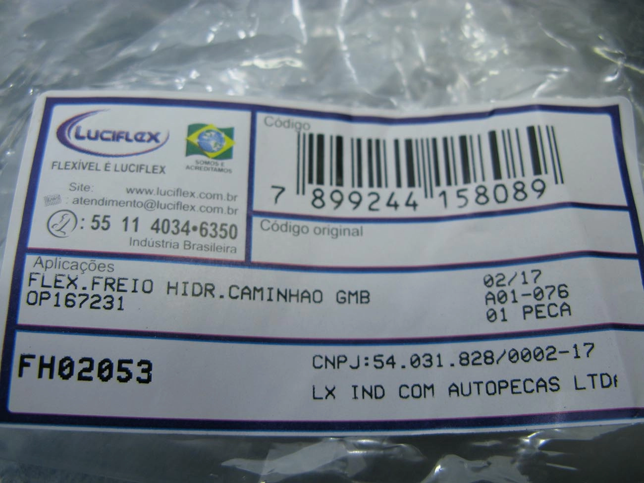 FLEXIVEL FREIO TRASEIRO GM CAMINHOES 64/76