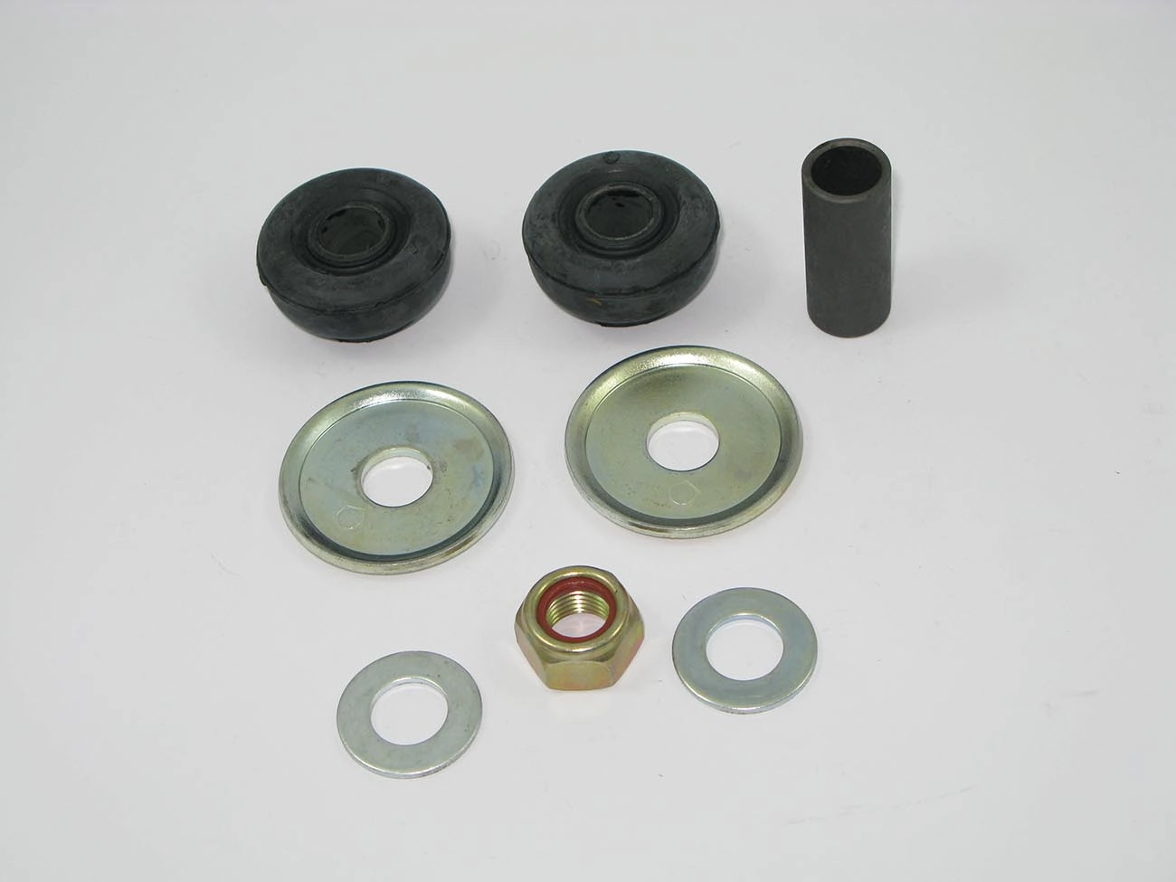 KIT FIXAÇÃO BARRA ESTABILIZADORA PONTA ESTABILIZADOR FIAT UNO/PREMIO/ELBA/FIORINO 84/ PNEUZINHOS P/1 LADO