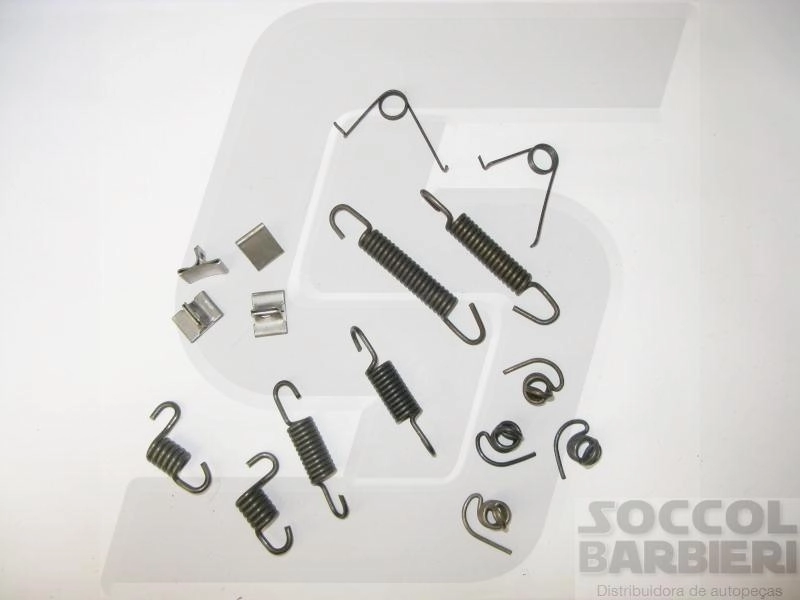 REPARO COMPLETO PATIM/MOLAS SAPATA FREIO TRASEIRA PARA DOIS LADOS FORD CORCEL/BELINA/DEL REY/PAMPA 4X4