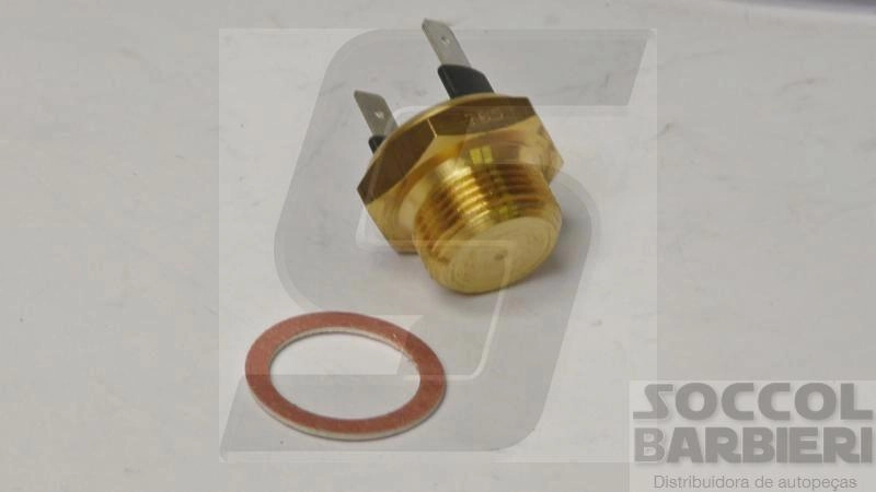 INTERRUPTOR TÉRMICO RADIADOR OPCIONAL PARA ACIONAMENTO VENTILADOR FIAT/FORD/GM/VW GASOLINA/ALCOOL