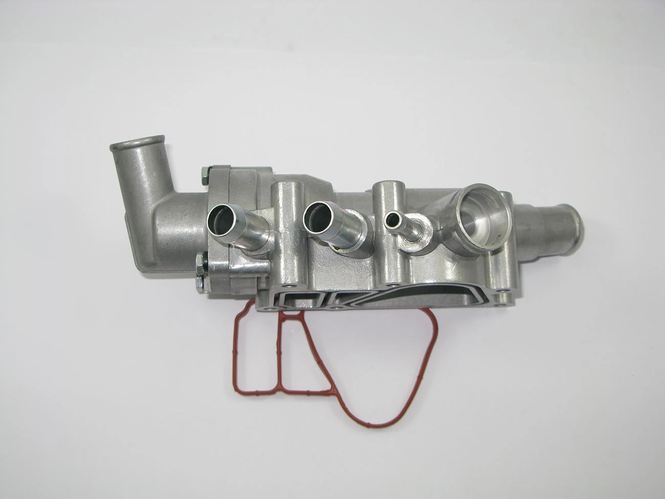 CARCAÇA ALUMÍNIO COM VÁLVULA TERMOSTÁTICA ELETRÔNICA SEM PLUG ELETRÔNICO SENSOR FORD NOVO FIESTA 06/14 ECOSPORT 06/12 FLEX