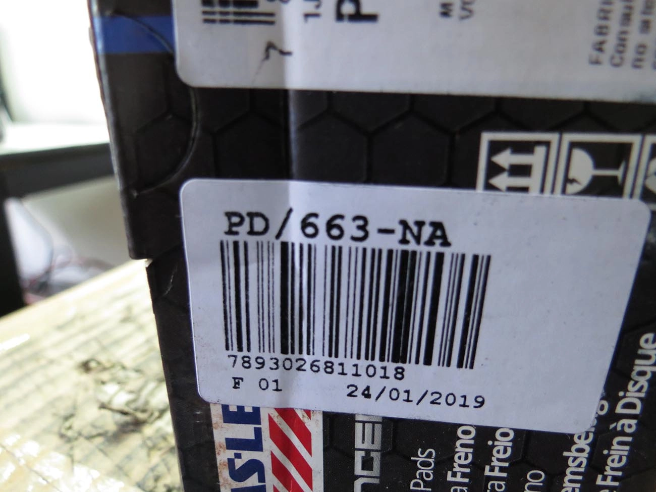 PASTILHA DE FREIO TRASEIRA MB SPRINTER 311 2011/2016 - 415 2011/2025