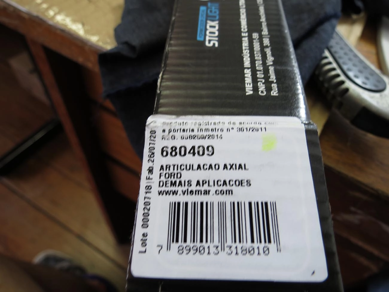 BARRA AXIAL DIREÇÃO ELÉTRICA FORD NEW FIESTA 12/19 - NOVO KA 14/20