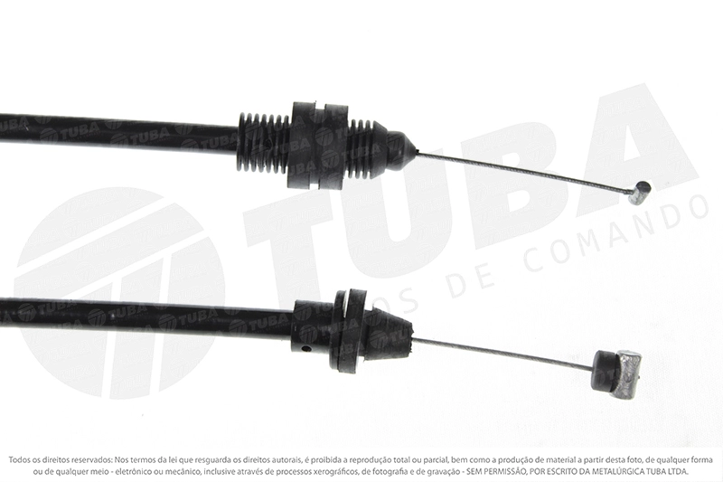 CABO ACELERADOR FIAT UNO MILLE/ELBA/PREMIO 1.5 91/93 - FIORINO 1.5 1080MM