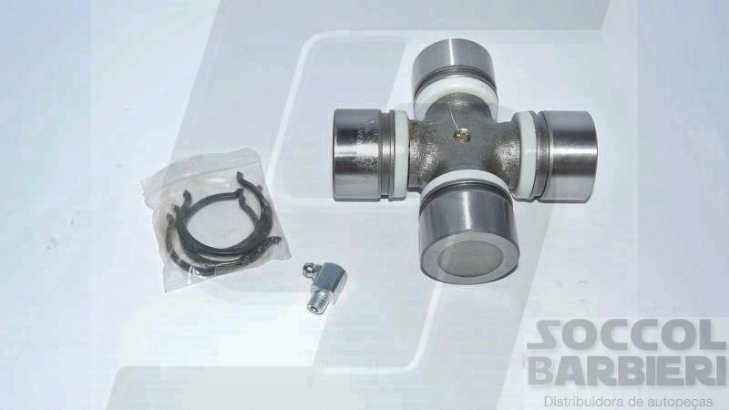 CRUZETA CARDAN MB 1218/1418/1618/1718/2318/2418 - 42X118,30MM - QUATRO CHAVETAS INTERNAS