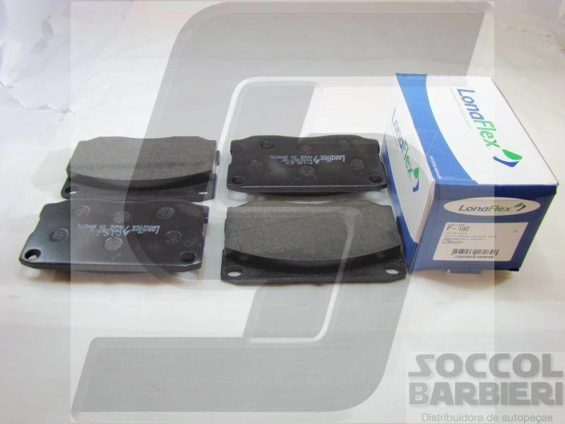 PASTILHA FREIO RODA DIANTEIRA FORD F-4000 85/98 AGRALE VOLARE