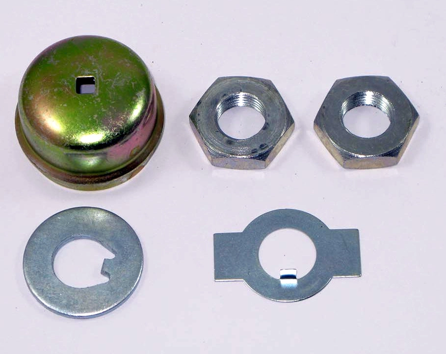 KIT CALOTA RODA DIANTEIRA ESQUERDA COM FURO VW FUSCA 79/ ESQUERDO