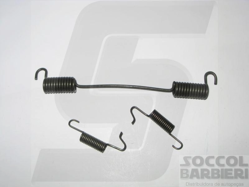 REPARO PARCIAL PATIM/MOLAS SAPATA FREIO TRASEIRA PARA UM LADO VW KOMBI 05.82/