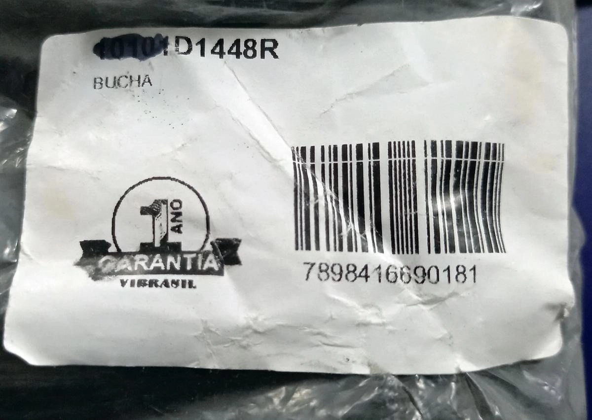 BUCHA DIANTEIRA FEIXE MOLAS TRASEIRO FIAT FIORINO 1994/ STRADA 1999/