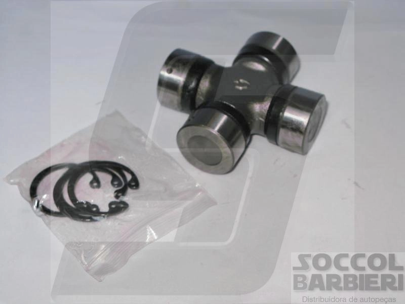 CRUZETA CARDAN TRAÇÃO DIANTEIRA 4X4 27X70,10MM QUATRO CHAVETAS ESTERNAS FORD 6600/6610/7610 EIXO APL-335 VALMET 880/980 EXTERNAS