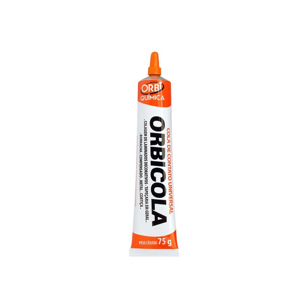 ORBICOLA ÂMBAR UNIVERSAL ADESIVO CONTATO 75G