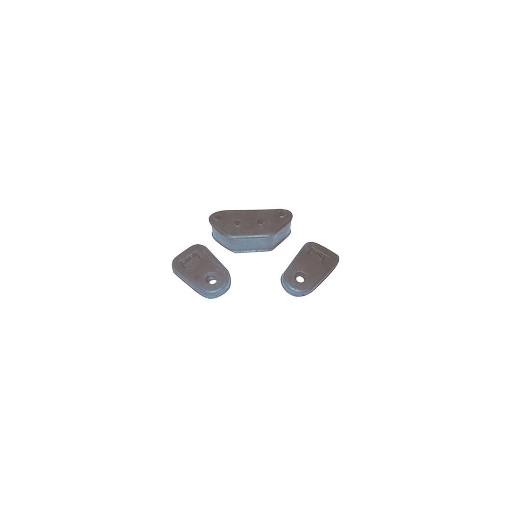 KIT BUCHAS SILENCIOSO CENTRAL COXIM ESCAPAMENTO FIAT FIORINO 94/