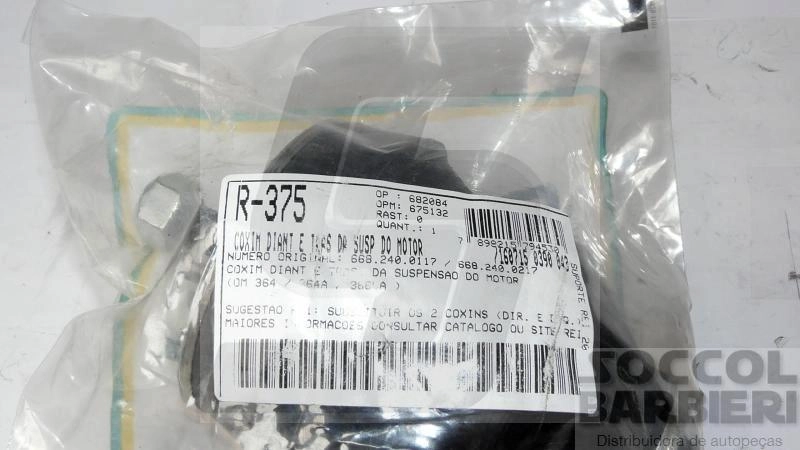COXIM DO MOTOR MB 709/912/914 - DIANTEIRO/TRASEIRO