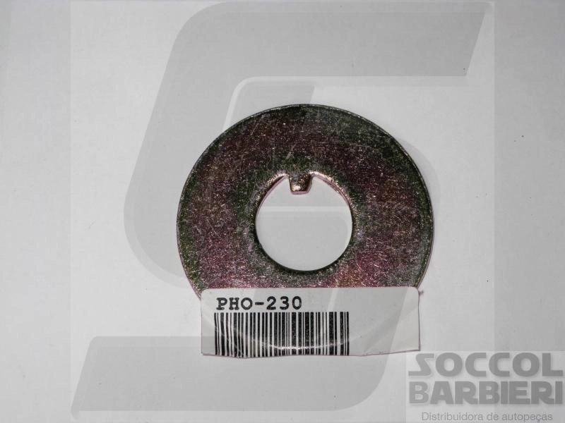 ARRUELA LISA MANGA EIXO DIANTEIRA ENCOSTO ROLAMENTO DIANTEIRO TRAVA CUBO VW 6.80/6.90/7.90/7.110